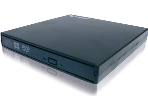 Sandberg USB Mini DVD Burner 133-66 drive Hopea, Valkoinen