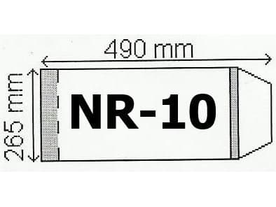 Narnia A4 säädettävä liukukansi nro 10 (50kpl) (131651)