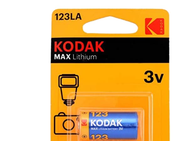 Kodak ULTRA - Paristo CR123A - Li