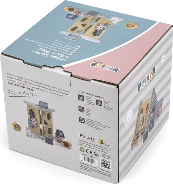 Viga Viga 44007 PolarB 5in1 Educational Sorter