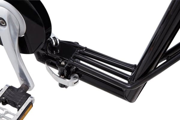 The-sliders Metro Black tasteful and comfortable, foldable bike, 2-in-1 scooter