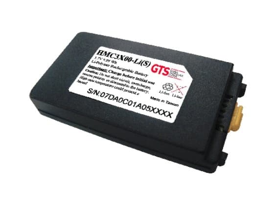 GTS HMC3X00-LI(S), Batteri, Svart