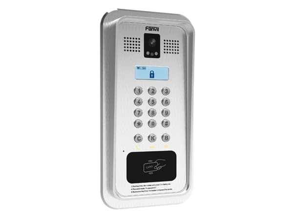 Fanvil I33VF, LCD, 128 x 48 piksler, Grå, IP65, Aluminium, Raskt Ethernet