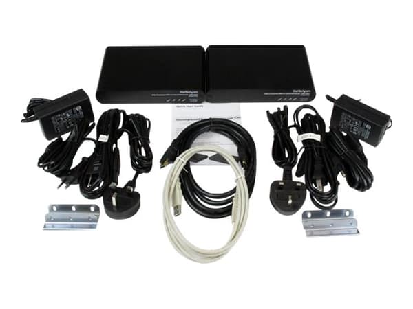 StarTech.com 330ft (100m) USB HDMI over CAT5e / CAT6 KVM Extender - 1080p Uncompressed HD Video - IT Grade KVM Console Extender for PC (SV565UTPHDU)