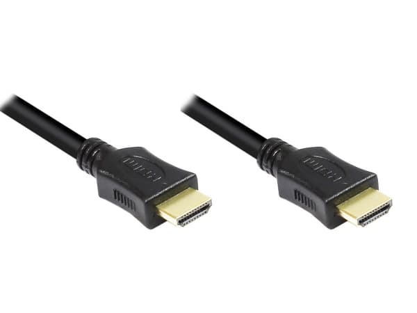 High-Speed-HDMI?-Kabel mit Ethernet, vergoldete Stecker, 0,5m, Good Connections? (4514-005)