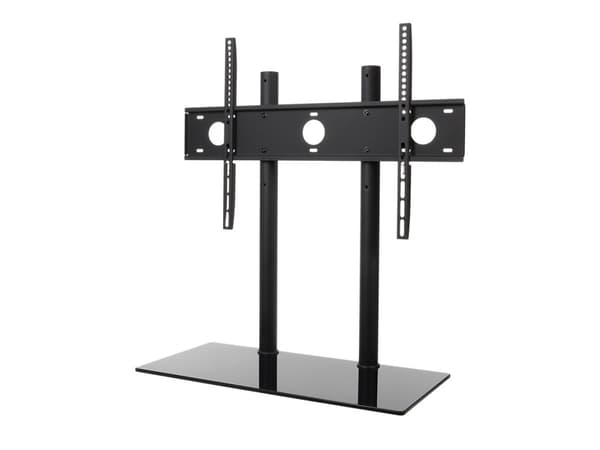 ART STO SD-32 - Stativ - for LCD-TV - stål, herdet glass - skjermstørrelse: 32"-65" - monteringsgrensesnitt: inntil 600 x 400 mm Sort
