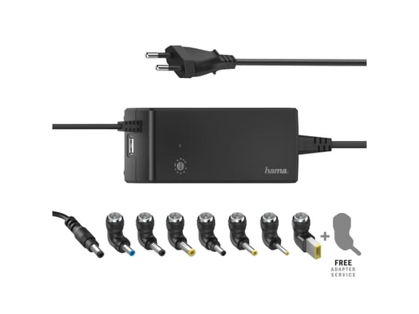 Hama Universal Power Supply Unit - Strømadapter - AC 100-240 V - 90 watt - svart