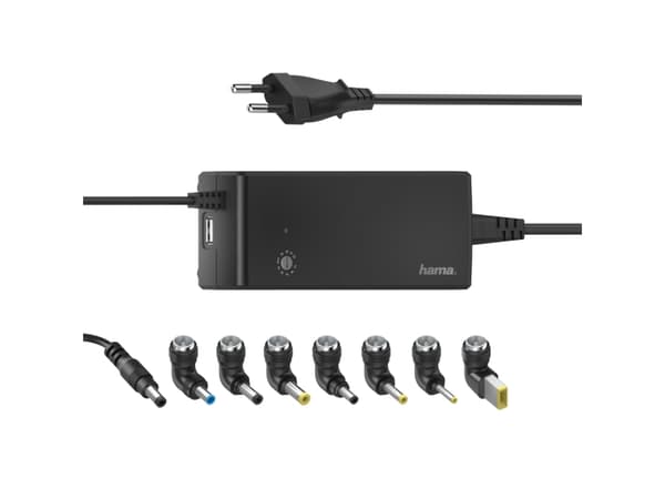Hama Universal Power Supply Unit - Strømadapter - AC 100-240 V - 90 watt - svart