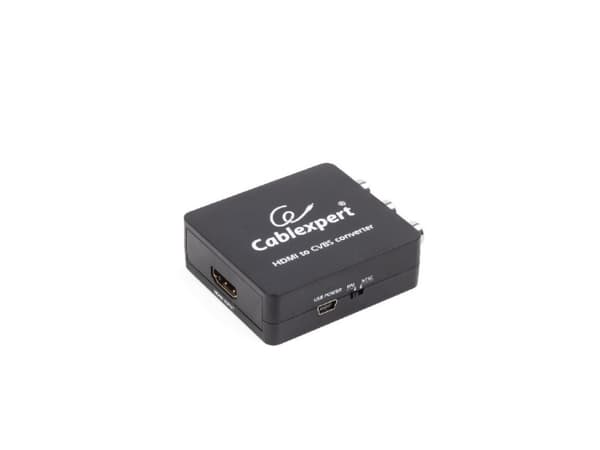 Cablexpert - Video adapter - HDMI, mini-USB type B (kun strøm) hunn til RCA hunn - 1080p-støtte