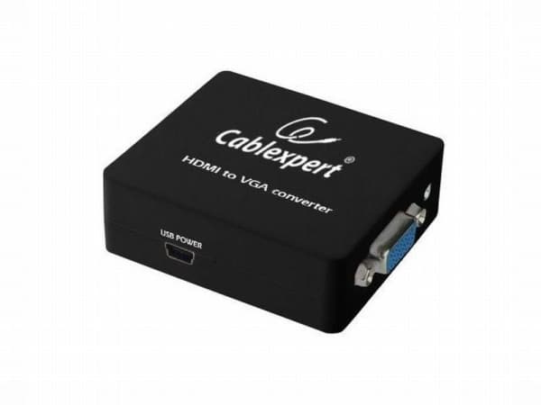 Cablexpert DSC-HDMI-VGA-001 - Videomuuntaja - HDMI - HDMI, VGA