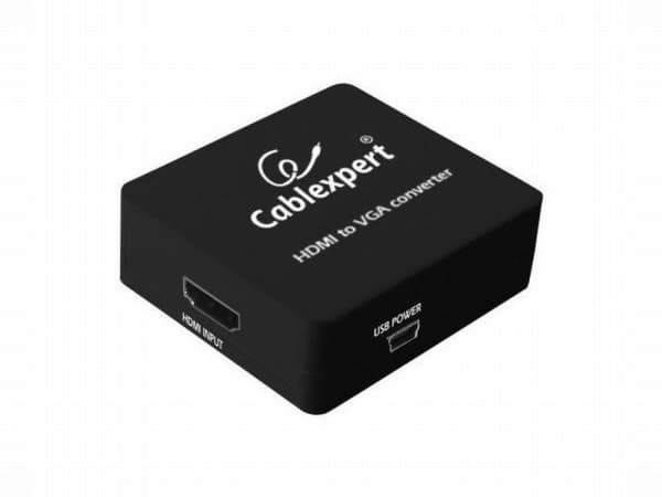 Cablexpert DSC-HDMI-VGA-001 - Videomuuntaja - HDMI - HDMI, VGA
