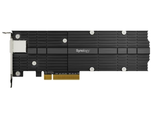 Synology E10M20-T1 - Nettverksadapter - PCIe 3.0 x8 lav profil - 10Gb Ethernet x 1 - for Synology RS820, SA3400, SA3600; Disk Station DS1618, DS1819,