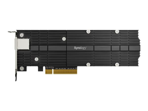 Synology E10M20-T1 - Nettverksadapter - PCIe 3.0 x8 lav profil - 10Gb Ethernet x 1 - for Synology RS820, SA3400, SA3600; Disk Station DS1618, DS1819,