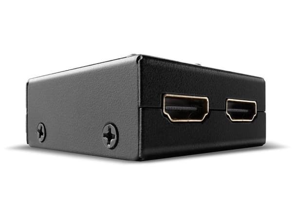 Lindy 38336, HDMI, Metall, Svart, 60 hz, 18 Gbit/s, 3840 x 2160 pixlar