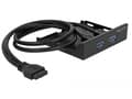 Pikkukuva 4 / 5: Delock - Lagrings-porttipaneeli - USB 3.0 x 2 - lajittelu