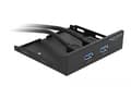 Pikkukuva 5 / 5: Delock - Lagrings-porttipaneeli - USB 3.0 x 2 - lajittelu