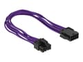 Miniatyrbilde 1 av 2: Delock - Strømforlengelseskabel - 8-pins EPS12V (hunn) til 8-pins EPS12V (hann) - 30 cm - purpur