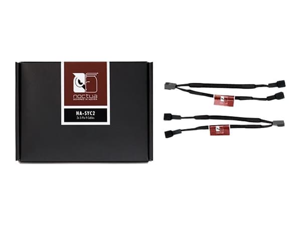 Noctua - Viftestrømsplitter - 3 pin internstr (hunn) til 3 pin internstr (hann) - 11.5 cm