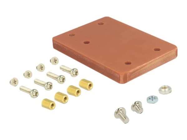 DeLOCK Adapter - U.2 SFF-8643 > PCIe x4 eller M.2 Key M Slot - NVM Express (NVMe) - 2 x LED-indikatorer for strøm og aktivitet