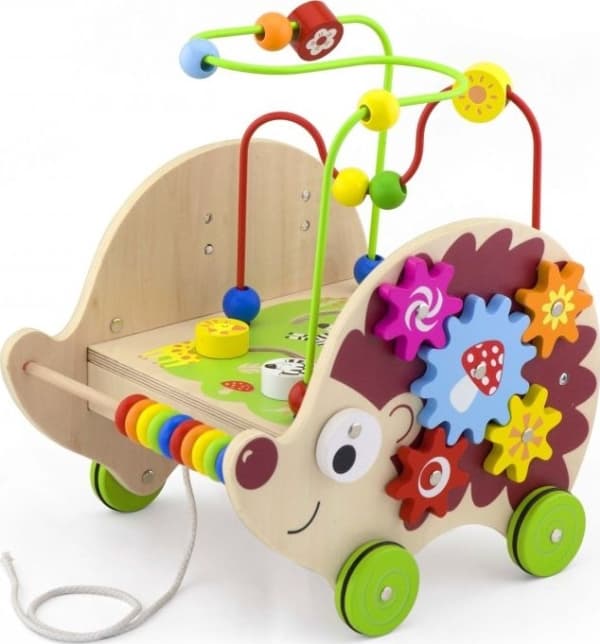 Viga 50012 Educational Hedgehog Animal 4-in-1
