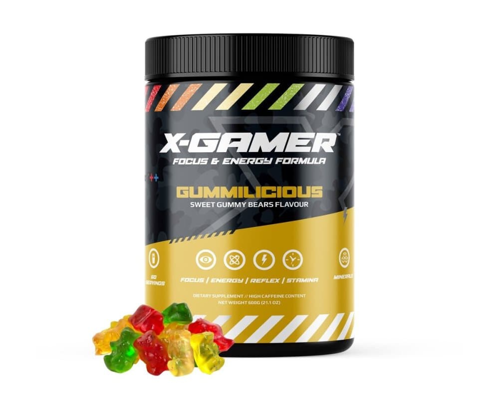600g X-Tubz Gummilicious - 60 Portioner