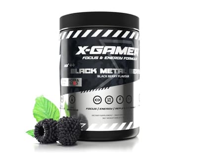 600g X-Tubz HOFFA Black Metal Berry - 60 Annosta