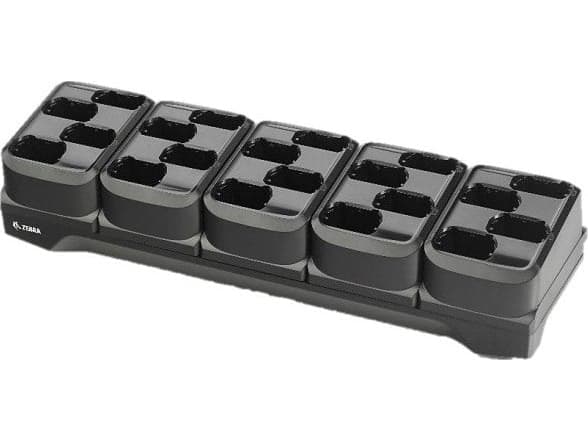 Zebra 20-slot battery charger - Batterilader - for P/N: BTRY-MC33-27MA-01, BTRY-MC33-27MA-10, BTRY-MC33-52MA-01, BTRY-MC33-52MA-10