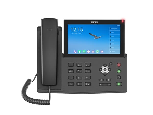Fanvil X7A, IP Phone, Musta, Johdollinen puhelin, Android, 20 linjat, 2000 entries musta