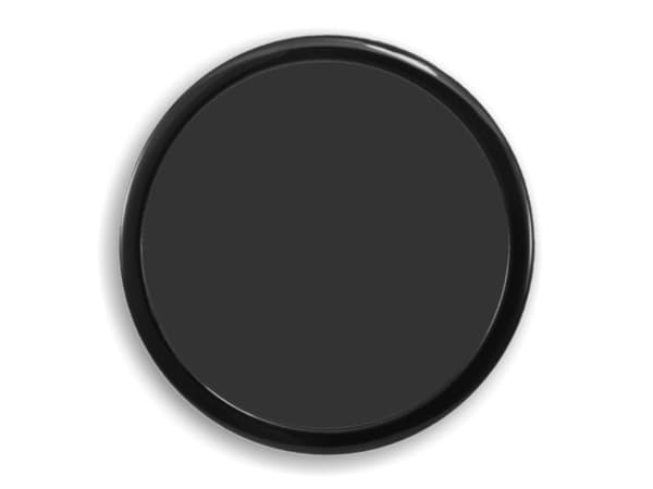 DEMCiflex 200mm Round Computer Dust Filter, Dammfilter, Svart, 20 cm, 1 styck