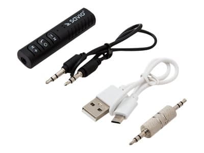 SAVIO TR-11/B - Bluetooth-adapter - svart