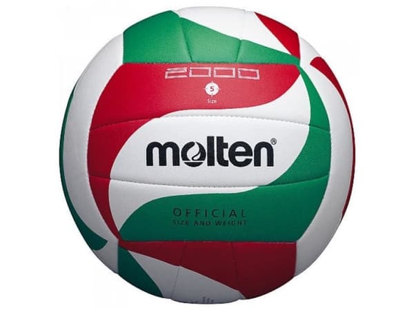 Molten Volley Ball - 5, White/Green/Red
