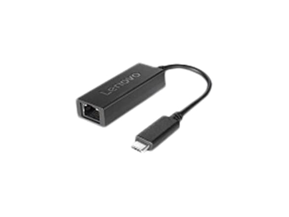 Lenovo - Nätverksadapter - USB-C - USB-C + Gigabit Ethernet - för IdeaCentre 720-18; IdeaPad 330S-14; 330S-15; IdeaPad Miix 320-10; 720-12; Miix 520-