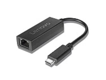 Lenovo - Nätverksadapter - USB-C - USB-C + Gigabit Ethernet - för IdeaCentre 720-18; IdeaPad 330S-14; 330S-15; IdeaPad Miix 320-10; 720-12; Miix 520-