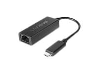 Lenovo GX90M41965 kabelgrensesnitt / inverteradapter USB-C RJ-45 svart Sort