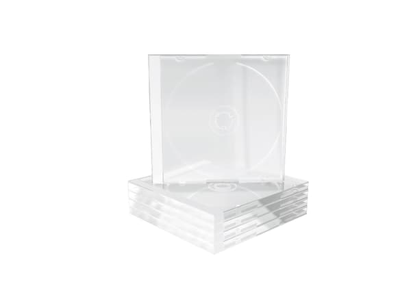 MediaRange BOX31-T, Plastfodral, 1 diskar, Transparent, Plast, 120 mm, RoHS