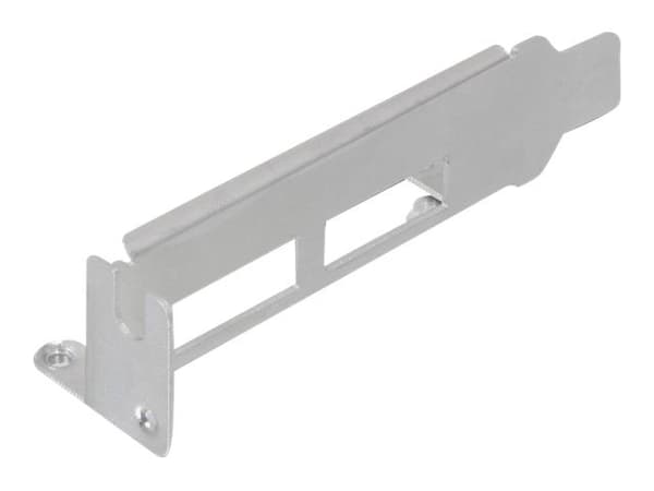 Delock Slot bracket 2x eSATAp 5V/12V with Low Profile Bracket - Lagerkabelsett - 4-pin intern strøm, SATA, 9-pins USB-header til 11 pin USB/eSATA (5/