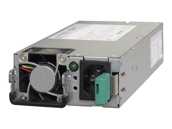 NETGEAR APS1000W - Strømforsyning - "hot-plug" / redundant (plug-in modul) - AC 110-240 V - 1000 watt - Europa, Americas - for NETGEAR M4300-52G-PoE+ Sølv
