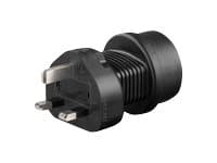 Microconnect PETRAVEL1, Tyyppi F, Tyyppi F, 230 V, Musta, Uros/naaras, 38 g