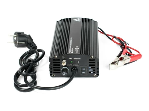 Azo 12 V nettlader for BC-20 batterier 20A (230V/12V) 3 ladetrinn