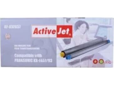 Activejet AF-KXFA57, 210 sider, Sort, Panasonic: KX-FHD332, KX-FHD333, KX-FHD351, KX-FHD352, KX-FHD353, KX-FP341, KX-FP342, KX-FP343,..., Faksbånd, B