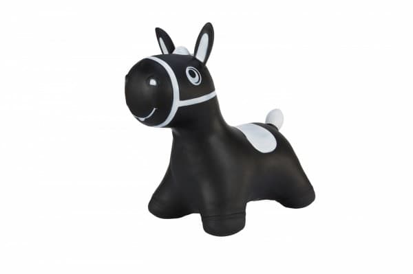 Tootiny jumper horse of black cardboard