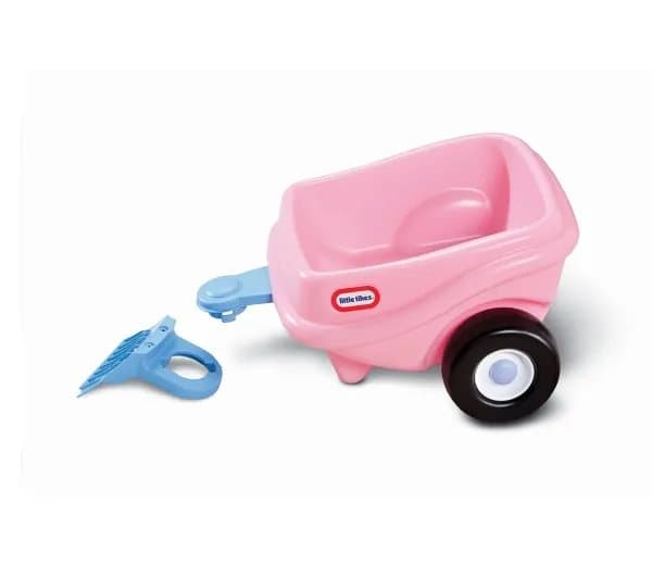 Little Tikes Cozy Coupe Trailer, 1,5 vuosi/vuosia, 2 renkaita, Sininen, Vaaleanpunainen