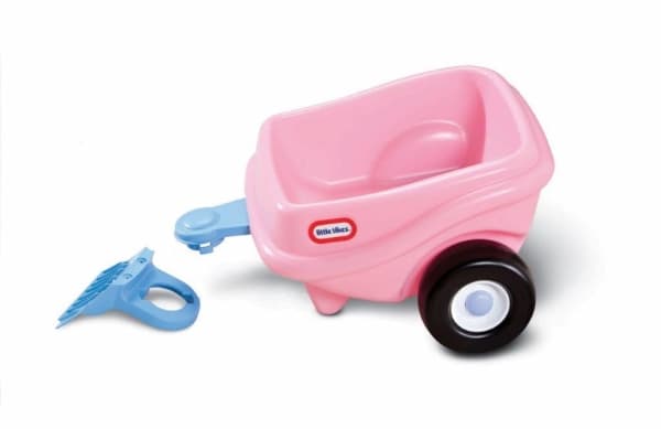 Little Tikes Cozy Coupe Trailer, 1,5 vuosi/vuosia, 2 renkaita, Sininen, Vaaleanpunainen
