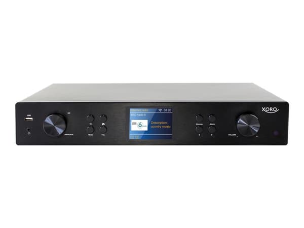 Xoro HFT 440 - Nätverksljudspelare/DAB-radiotuner