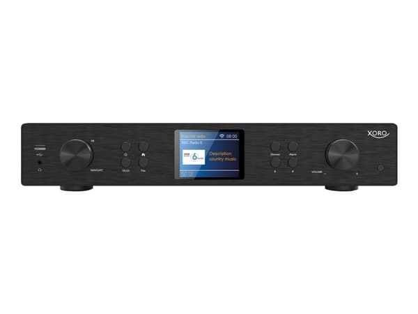 Xoro HFT 440 - Nätverksljudspelare/DAB-radiotuner