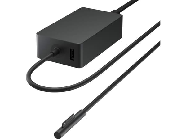 Microsoft - Strømadapter - 127 watt - EMEA - svart - kommersiell - for Surface Book 2, Book 3, Go, Go 2, Laptop 2, Laptop 3, Laptop 5, Pro 6, Pro 7,