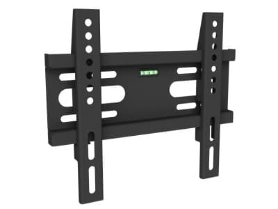 ART AR-44 - Brakett - for LCD-TV - metall - svart - skjermstørrelse: 14"-42" - veggmonterbar