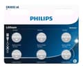 Miniatyrbild 3 av 5: Philips Minicells CR2032P6 - Batteri 6 x CR2032 - Li - 210 mAh