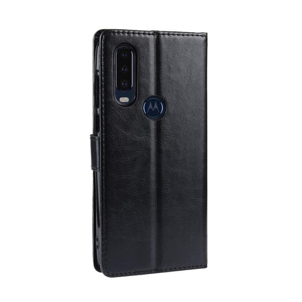 Motorola One Action Plånboksfodral Svart