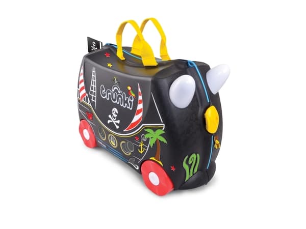 Trunki Pedro the Pirate Ship, 3 år, 4 hjul, Sort, Rød, Gult